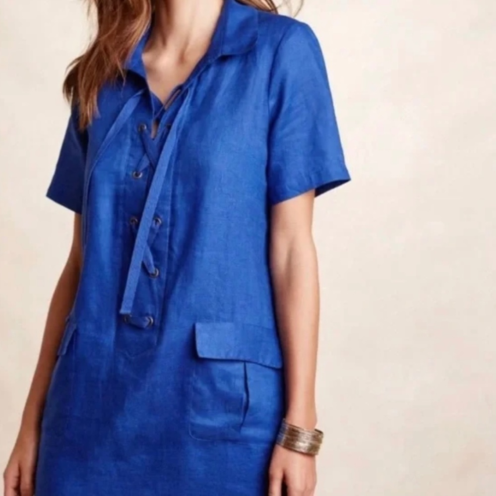 Anthropologie - Maeve linen dress NEW WITH TAGS